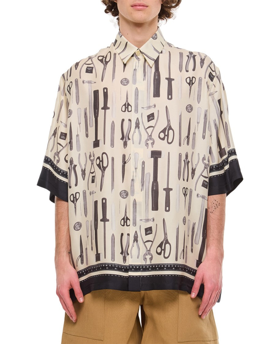 Fendi Tools Silk Shirt