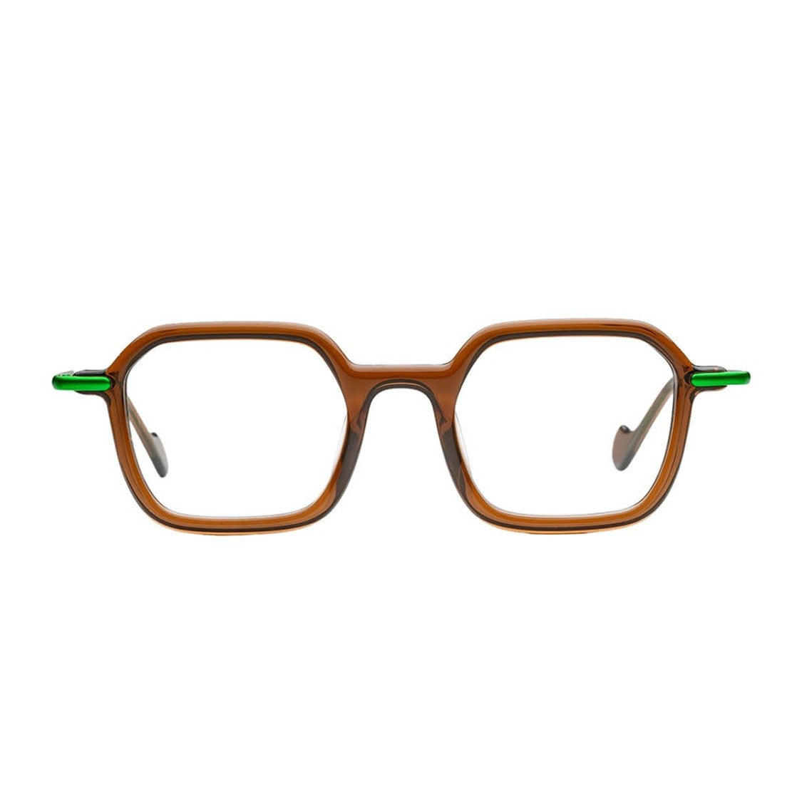 Matttew Brown Fruity Acetate-Blend Square Sunglasses