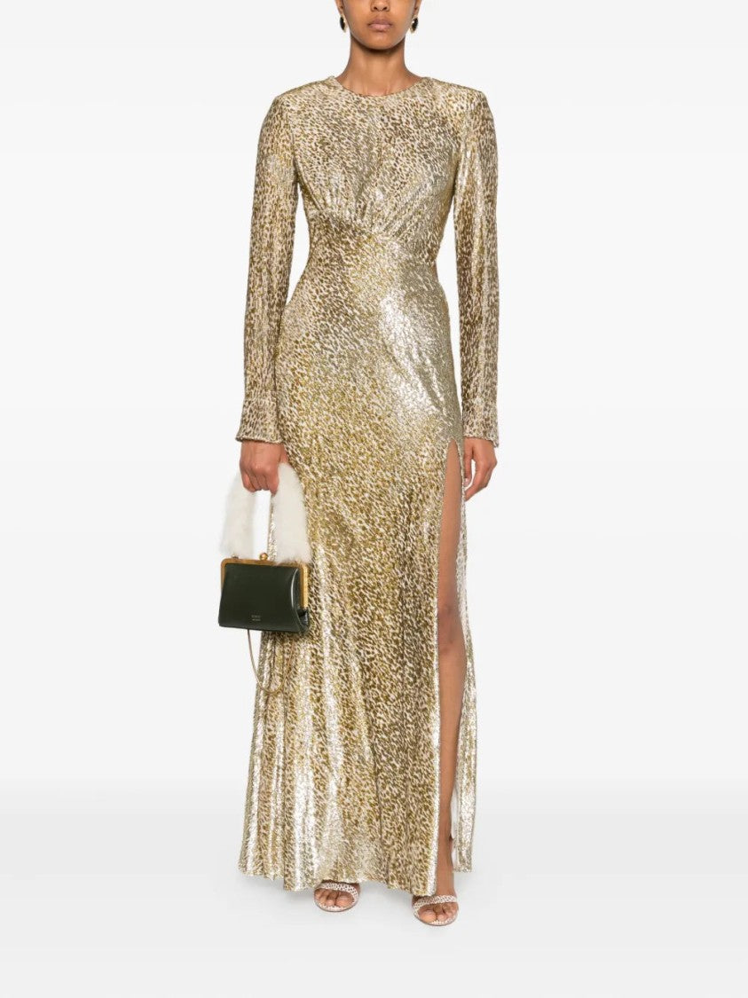 Self-Portrait Long-Sleeved Maxi Dress