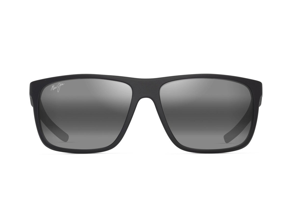 Maui Jim Black Mj0598s Square Matte Sunglasses