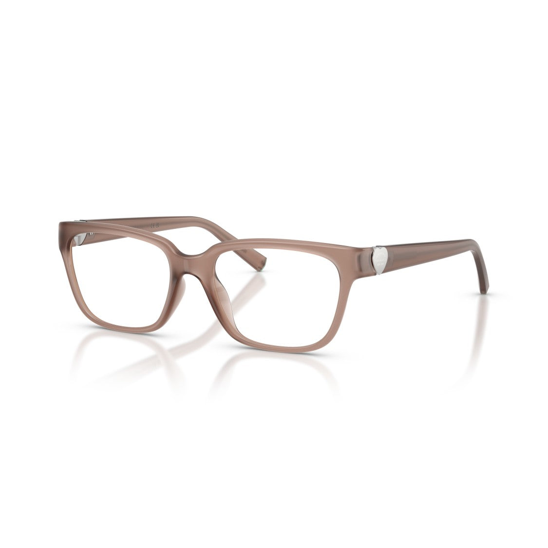 Tiffany & Co. 0Tf2286d Translucent Brown Rectangular Eyeglasses