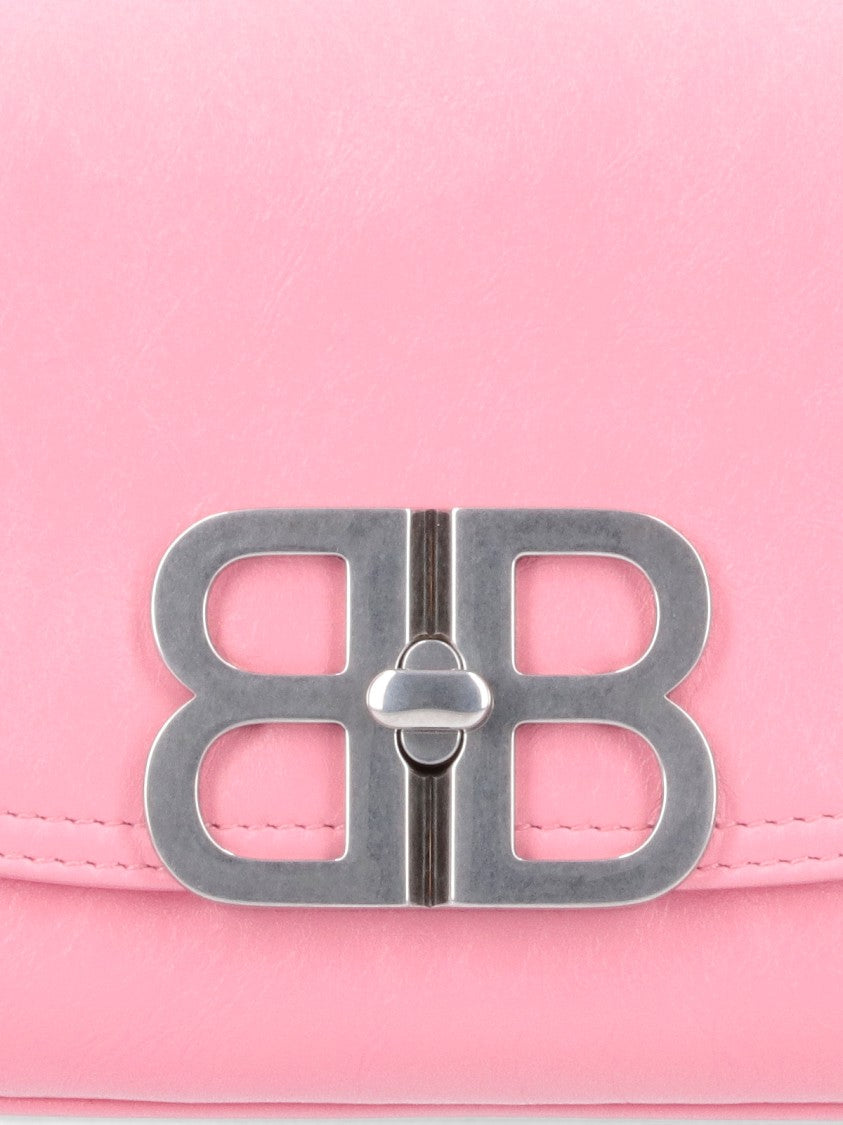 Balenciaga Small 'Flap Bb' Shoulder Bag – Pink