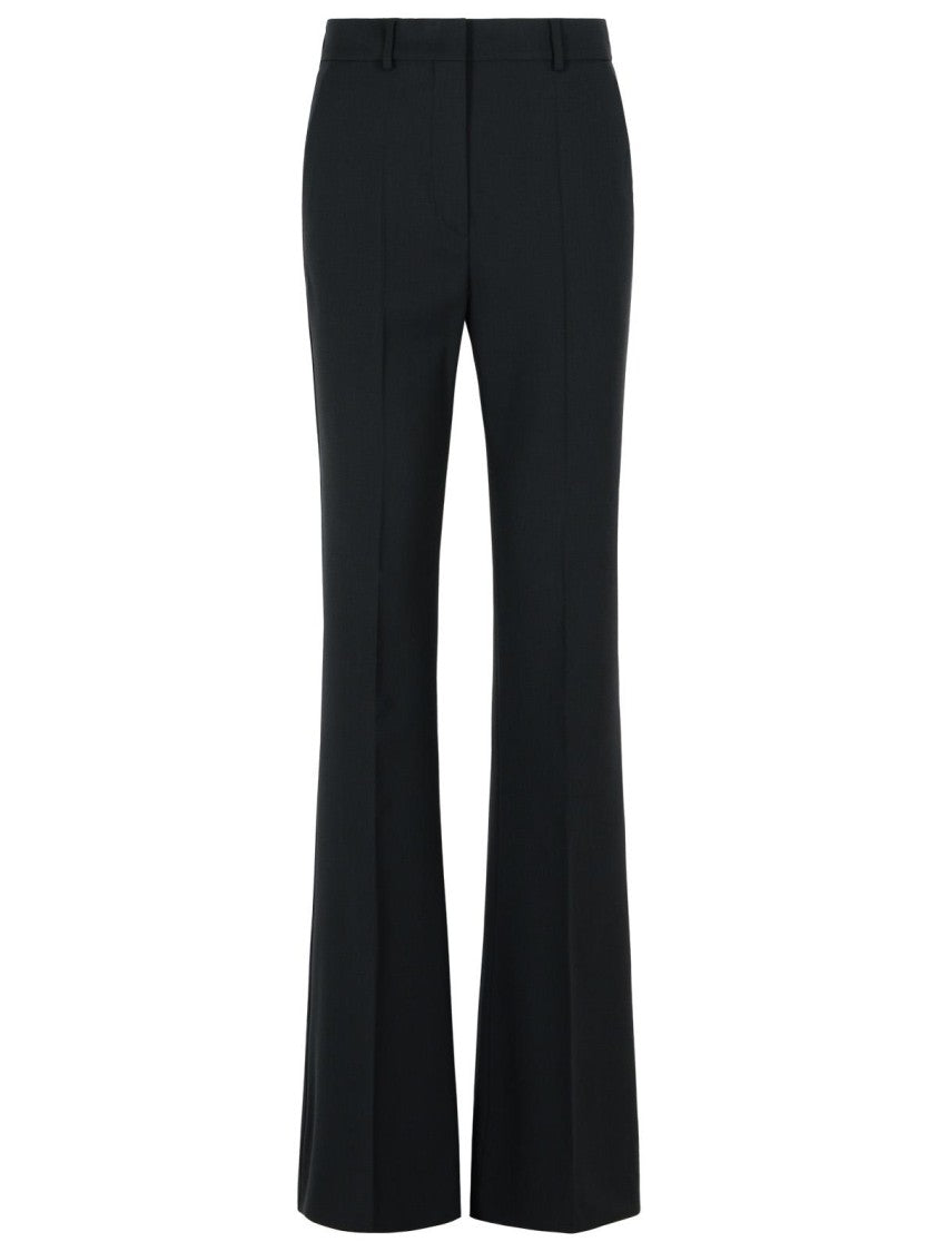 Sportmax Black Virgin Wool Trousers