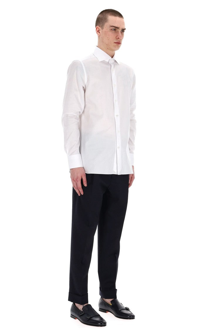 Zegna Trofeo Knitted Cotton Shirt