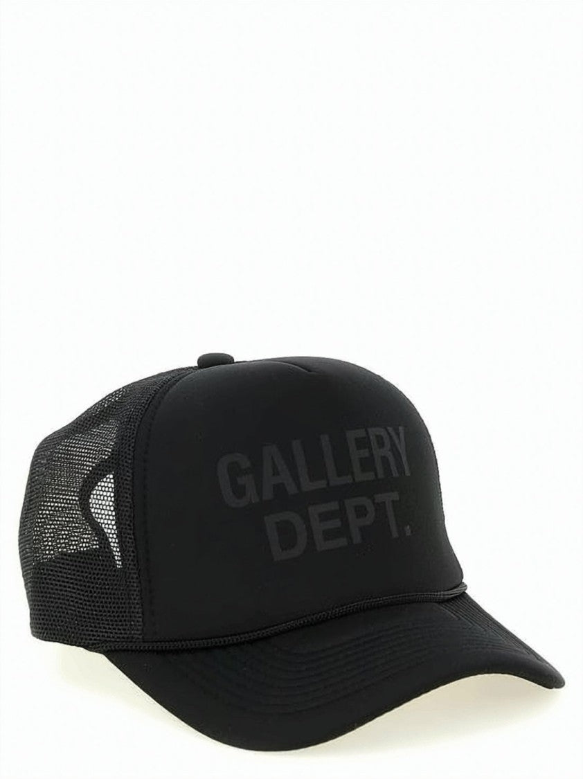 Gallery Dept. Structured Black Mesh Trucker Cap