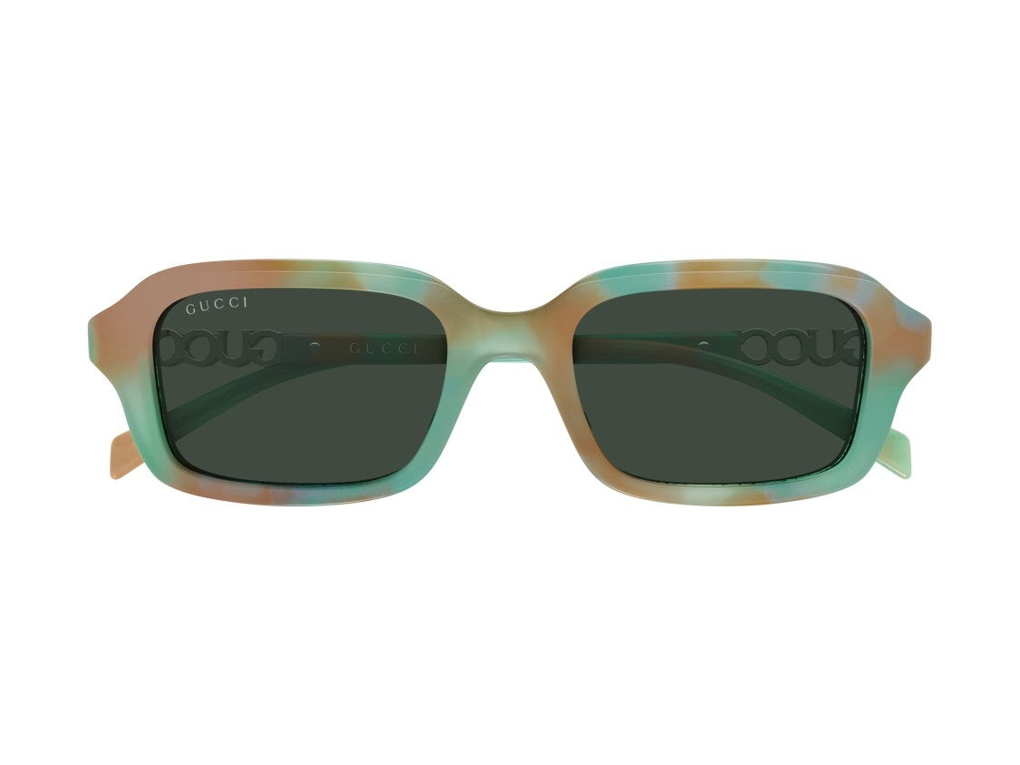 Gucci Gg2152s Oversized Square Marbled Sunglasses