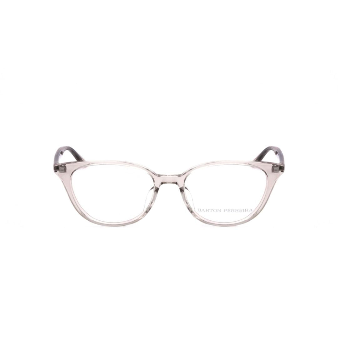 Barton Perreira Bp5024 481Cq Translucent Plastic Round Square Eyeglasses With Tapered Temples