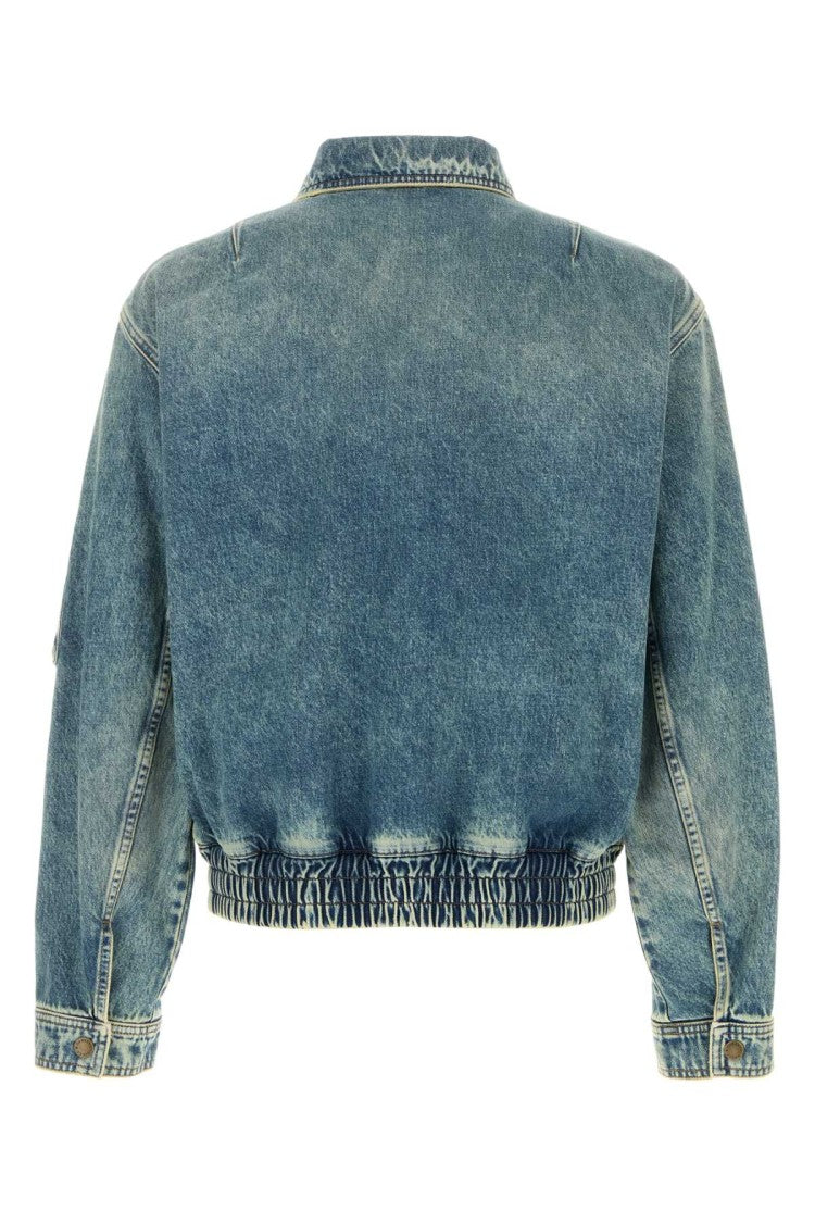 Dolce & Gabbana Denim Bomber Jacket