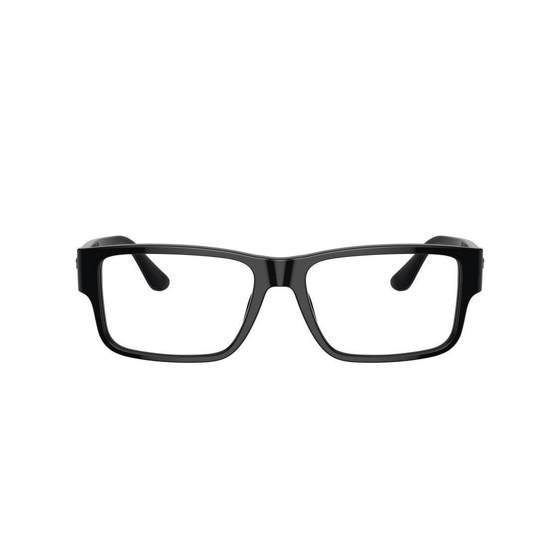 Versace 0Ve3342 Rectangular Black Acetate Eyeglasses