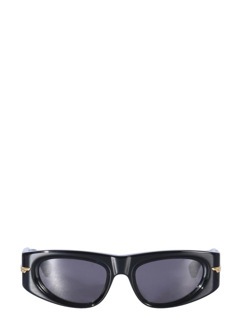Bottega Veneta Rectangular Sunglasses With Modern Frame Design