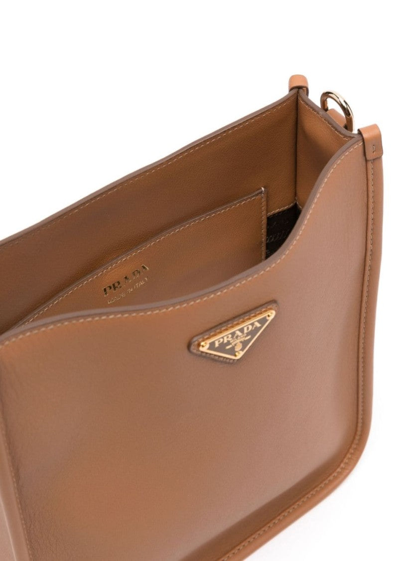 Prada Triangle-Logo Cross Body Bag