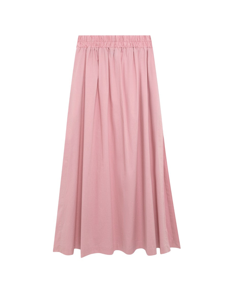 Alpha Studio Pink Poplin Skirt