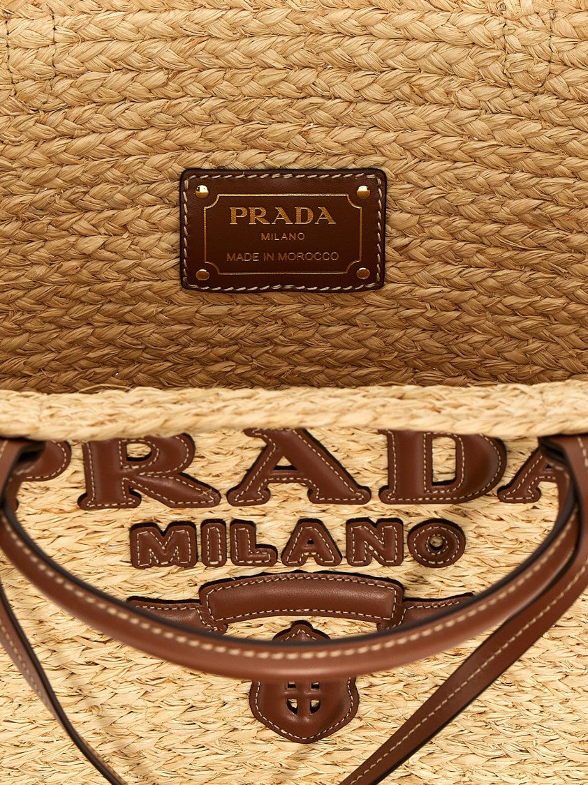Prada Big Logo Shopping Bag