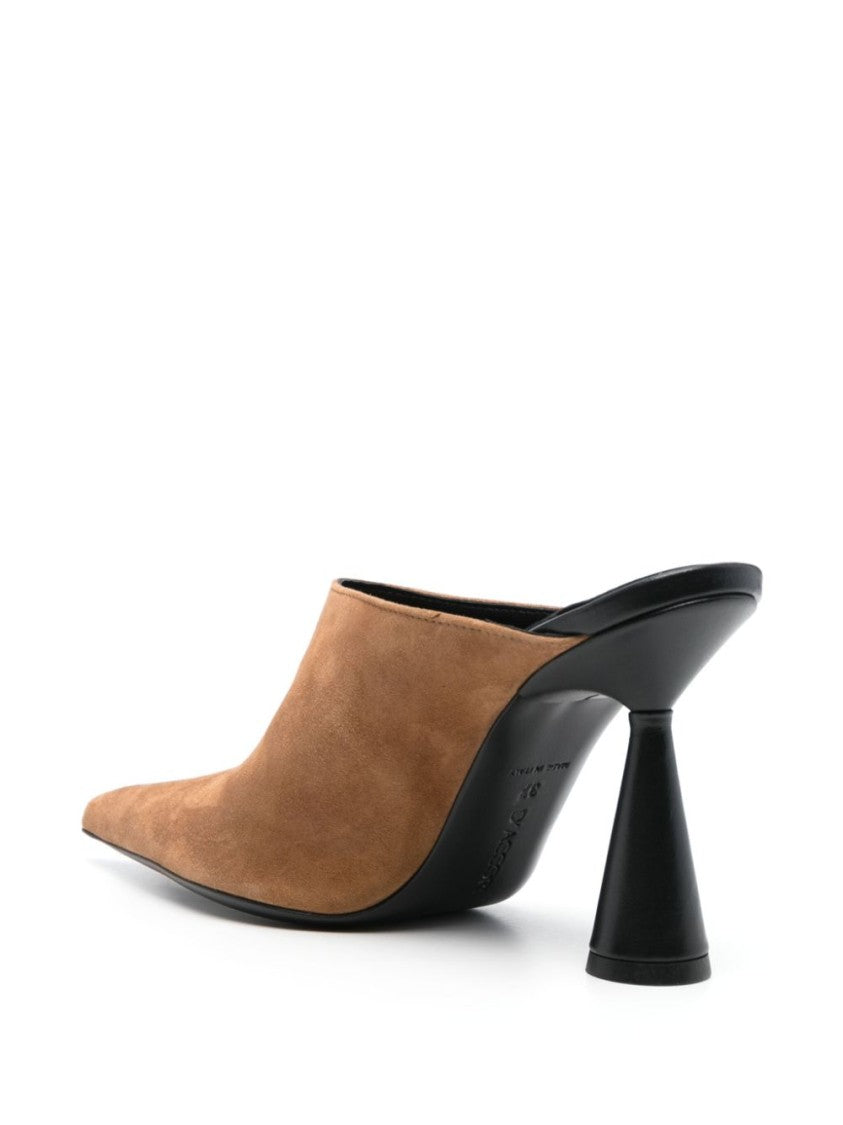D'accori Leather Fever Mule
