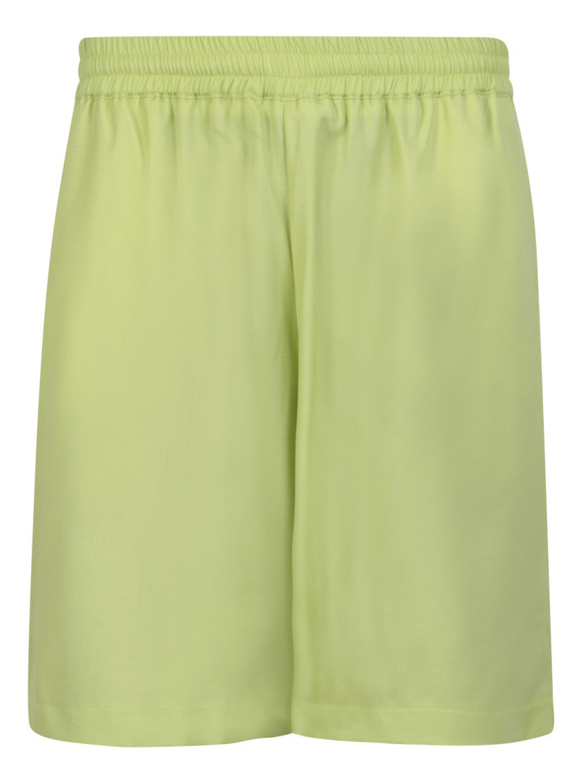 Bonsai Green Knee-Length Shorts