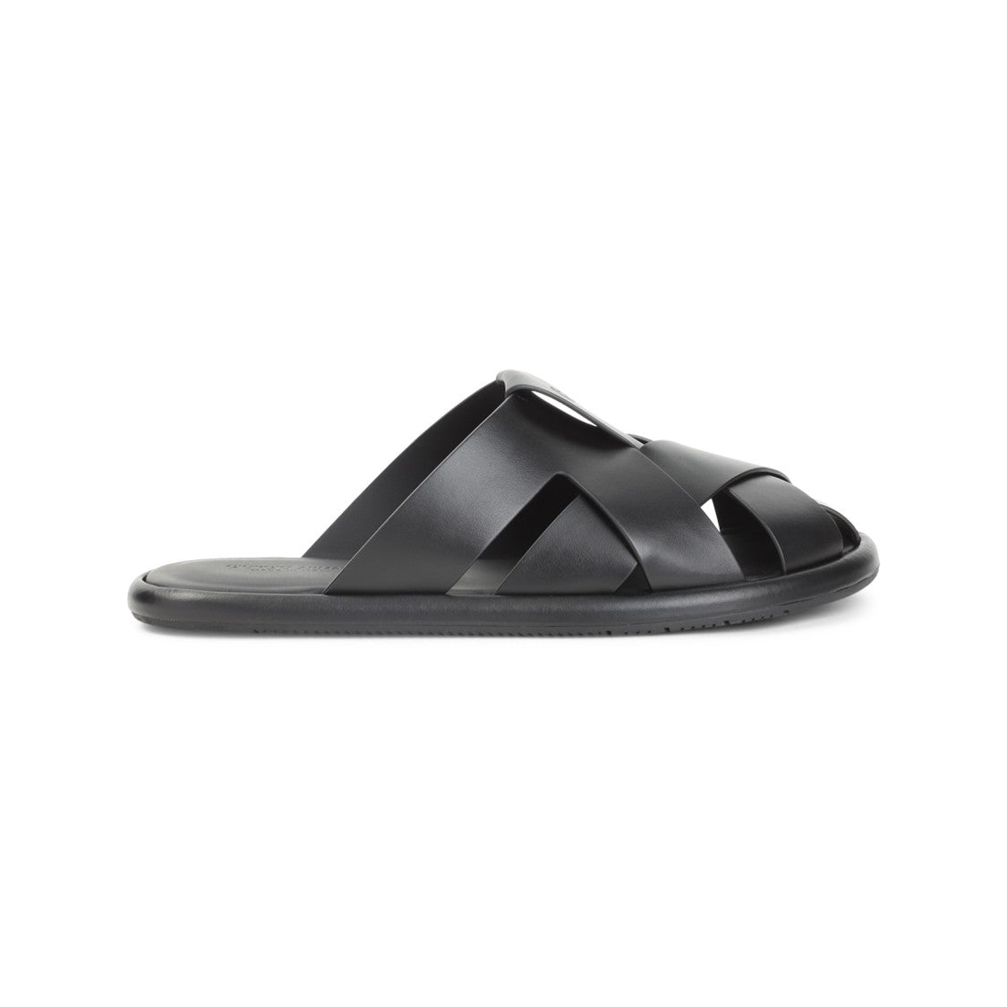 Giorgio Armani Crisscross Bovine Leather Sandals