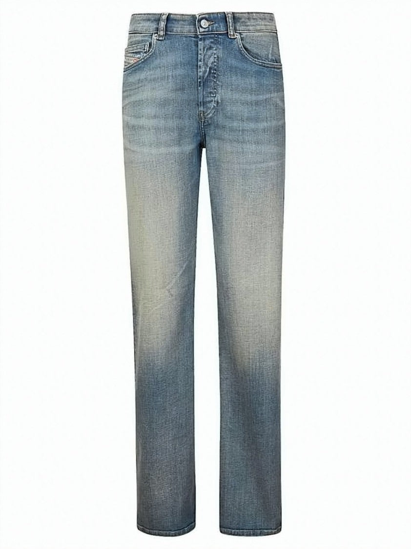 Diesel Regular Fit Denim Jeans With Classic Five-Pocket Design