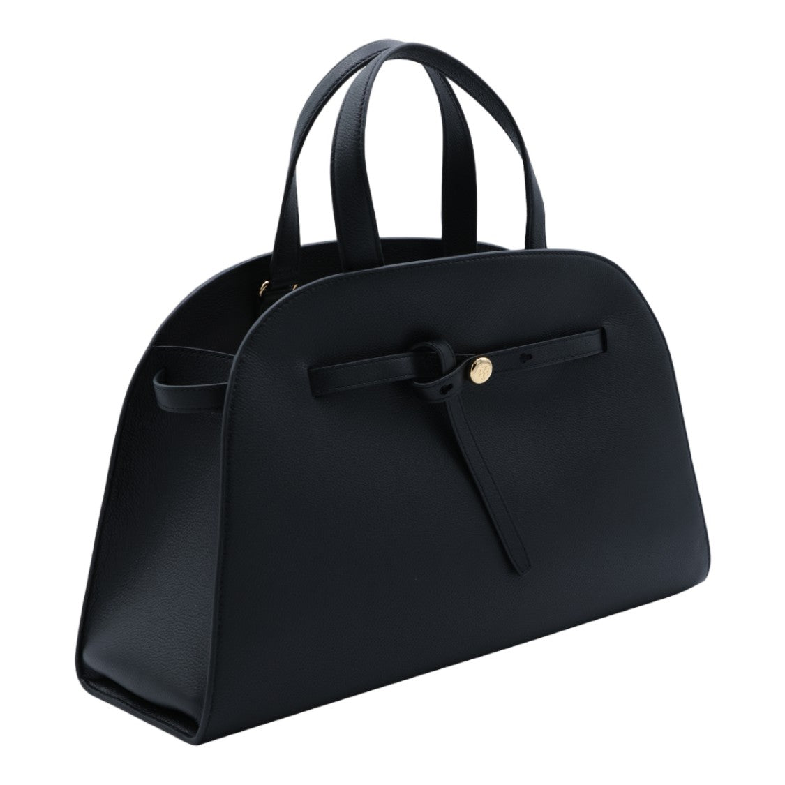 Tory Burch Structured Handbag With Rounded Top And Gold-Tone Detail