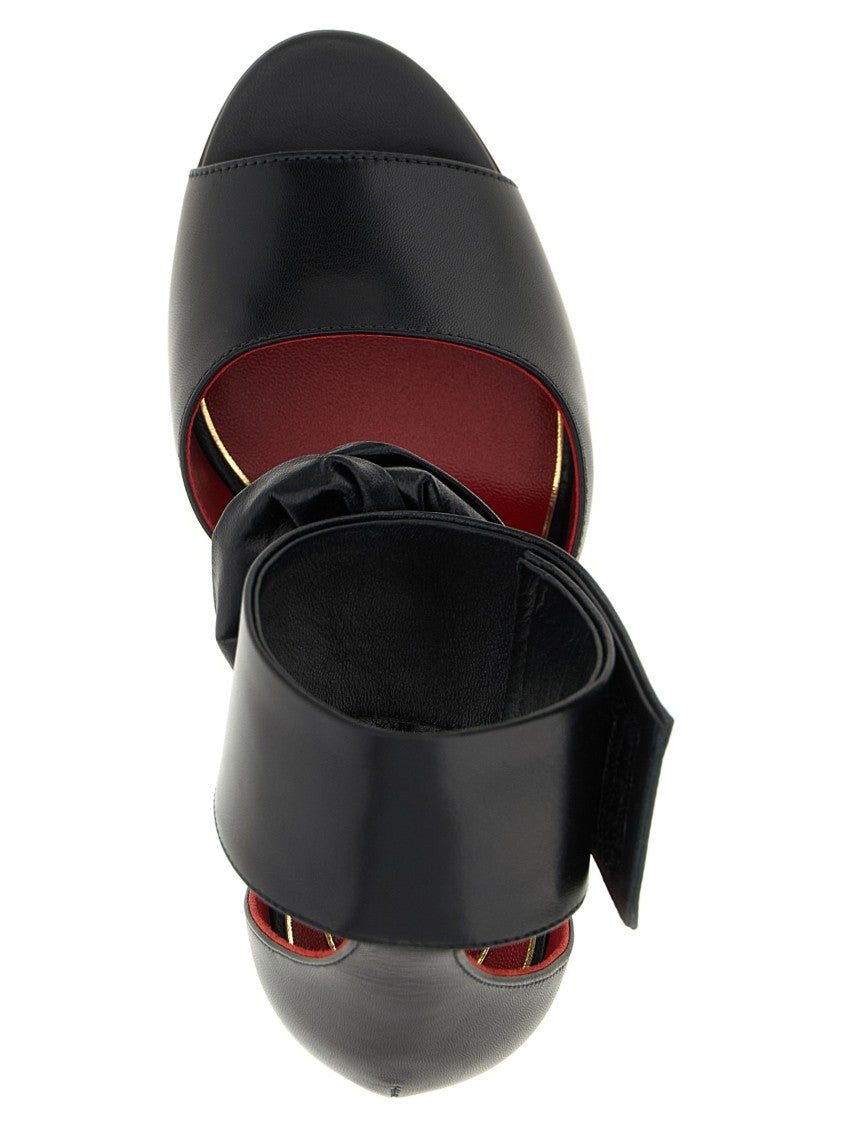 Valentino Garavani 'Drip Rose' Sandals