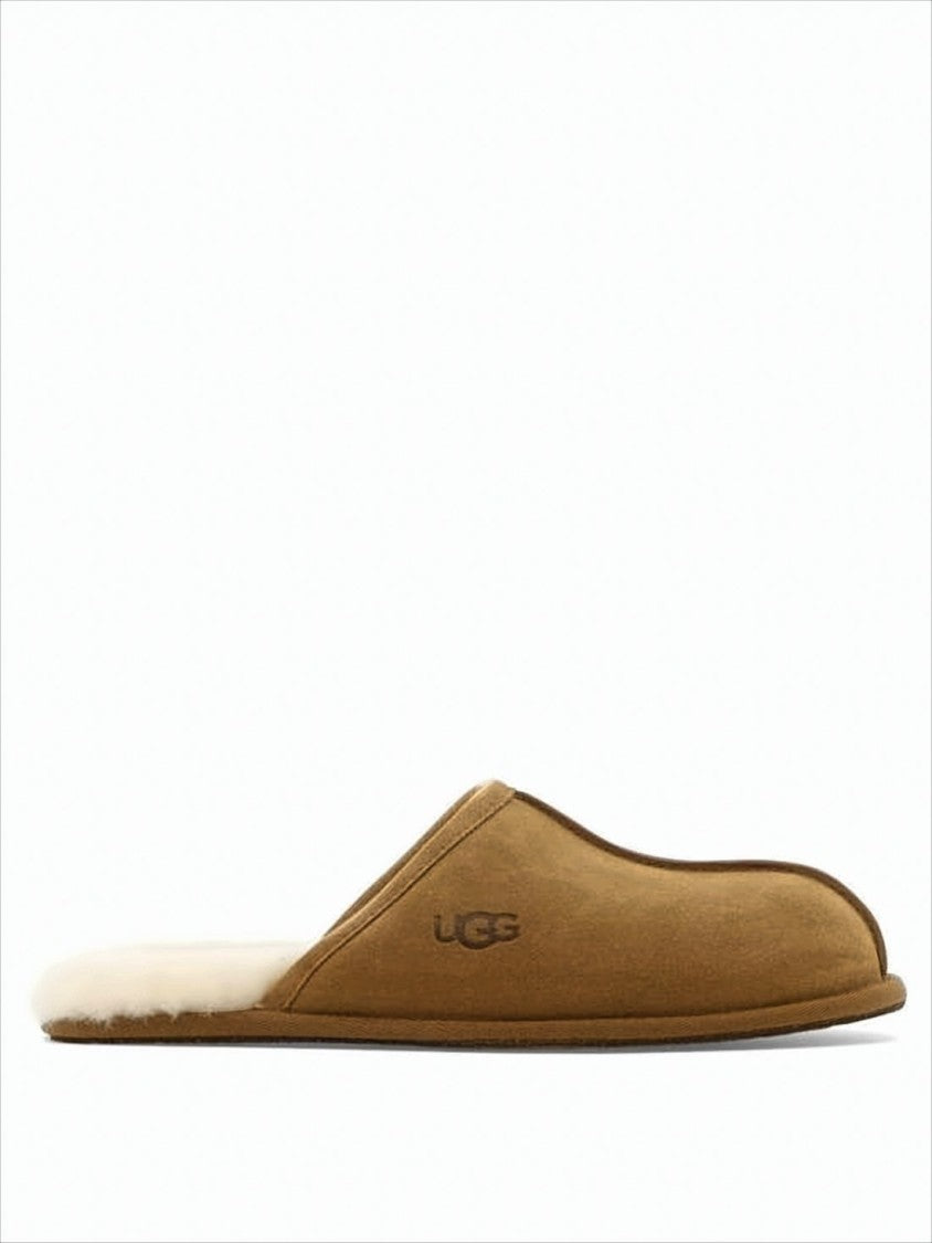 Ugg Slip-On Mules With Plush Shearling Lining