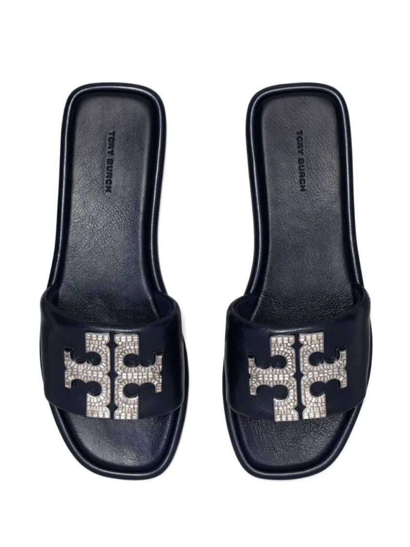 Tory Burch Double T Deco Sport Slide