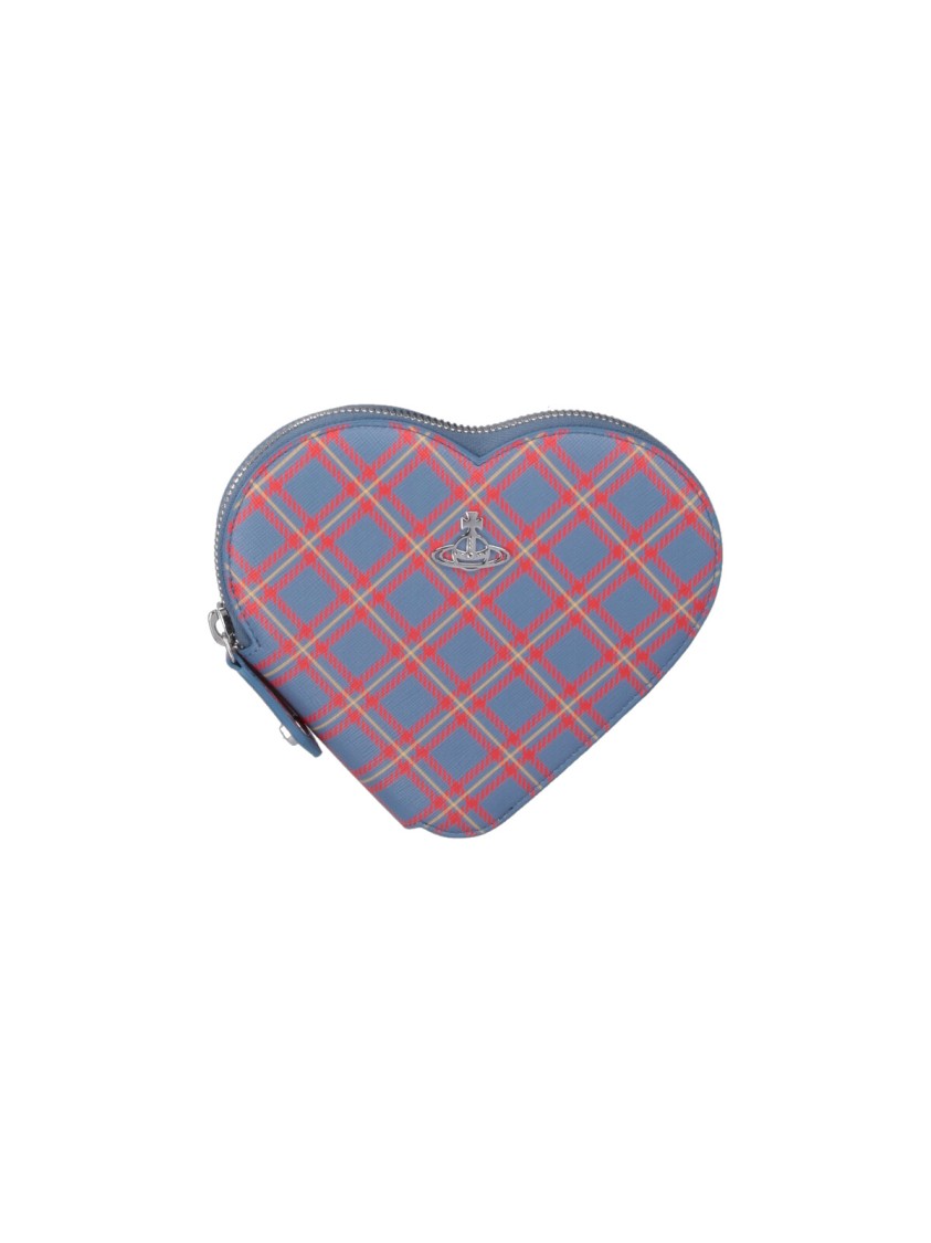 Vivienne Westwood "Louise Heart" Crossbody Bag – Multicolor