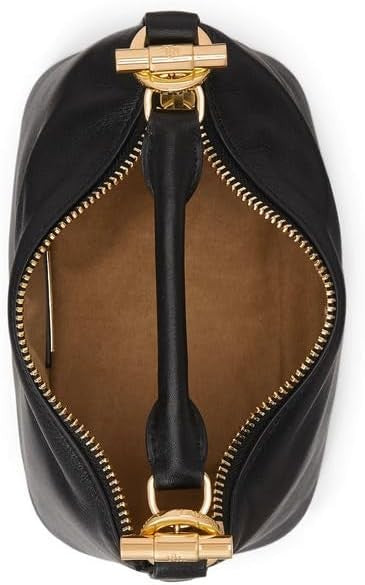 Lauren Ralph Lauren Black Blke Mini Recycled Shoulder Bag