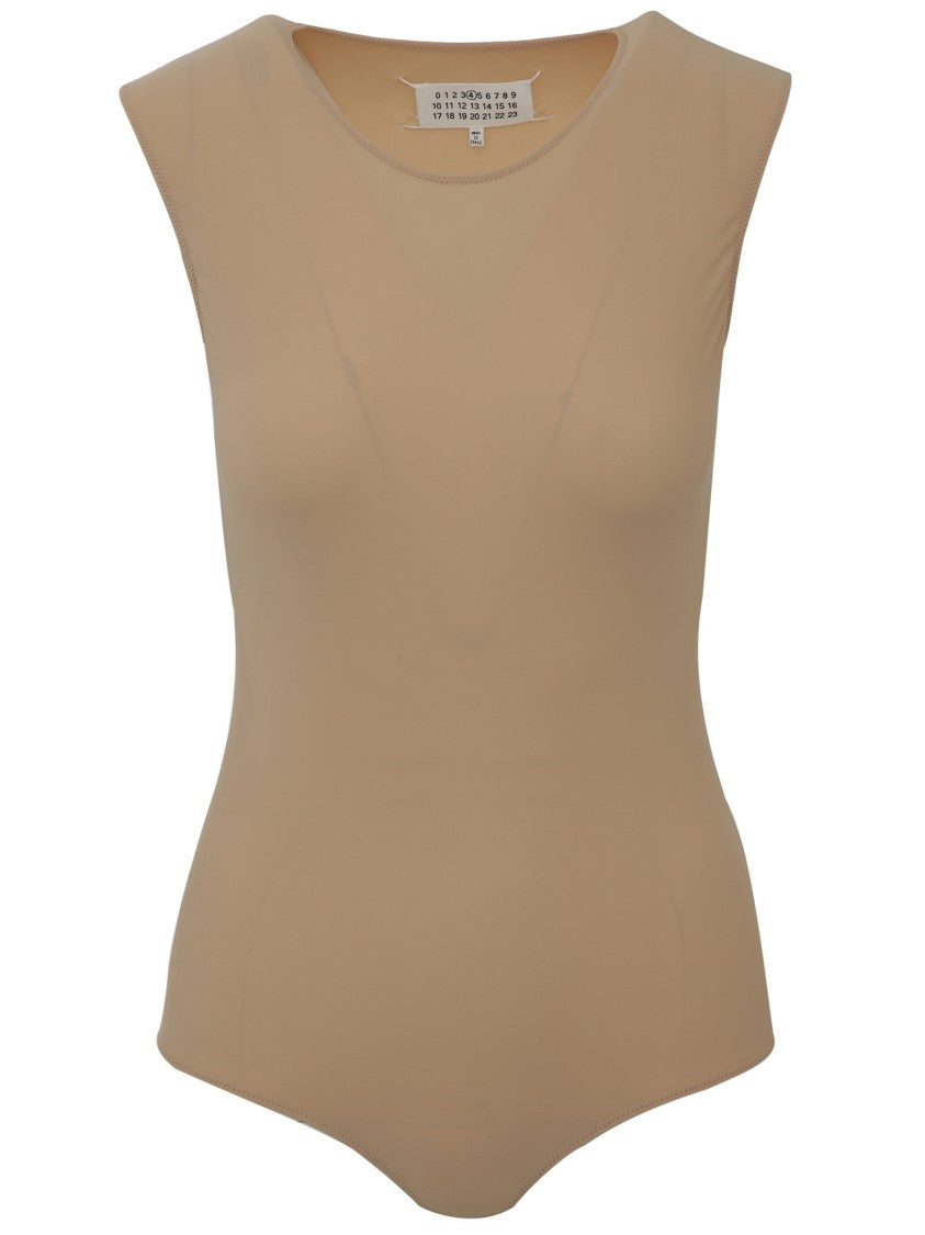 Maison Margiela Seamless Bodysuit With High Neckline