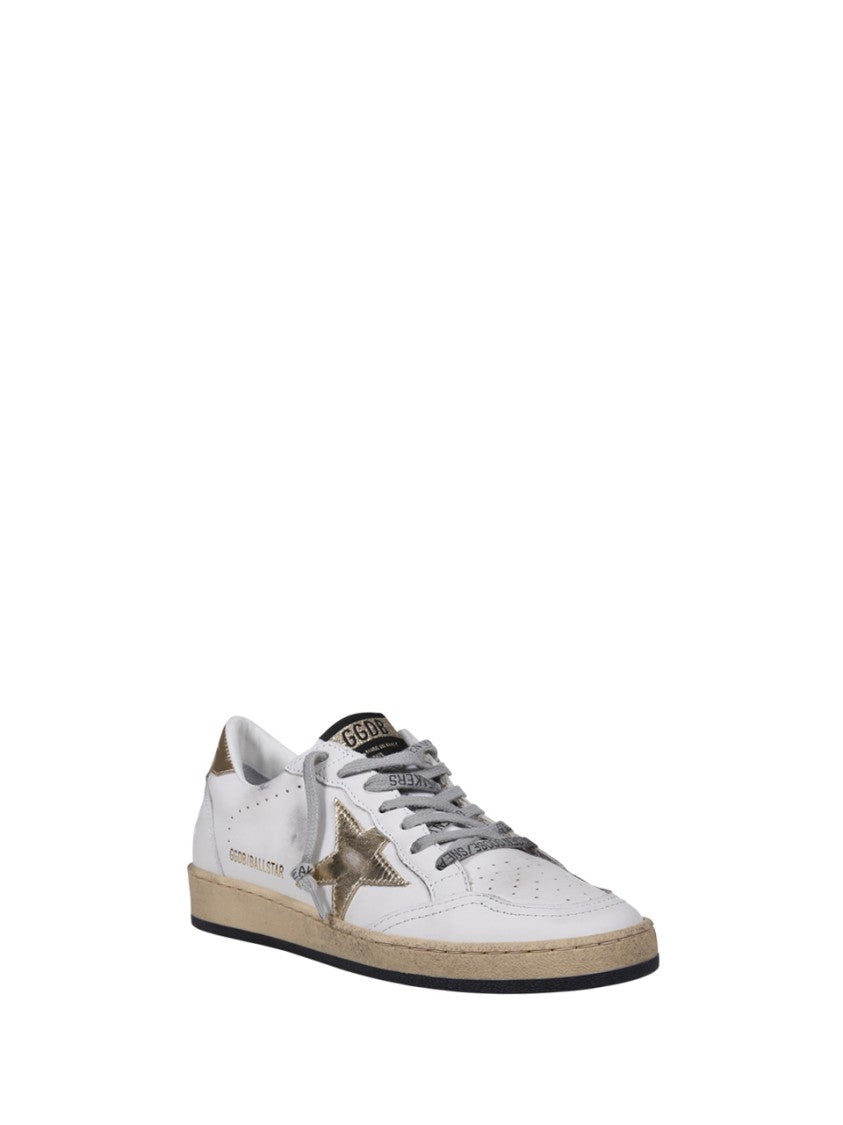 Golden Goose Ballstar Leather Sneakers