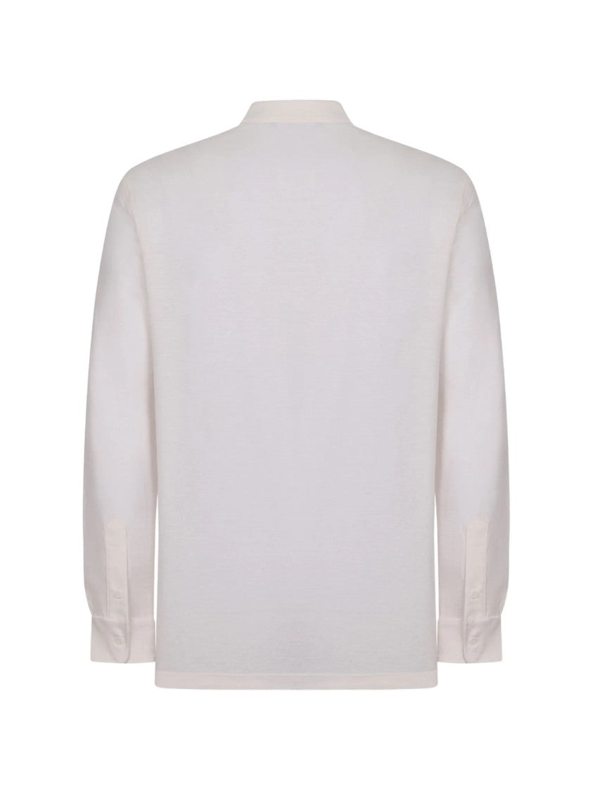 Kired White Capri Long-Sleeve Shirt