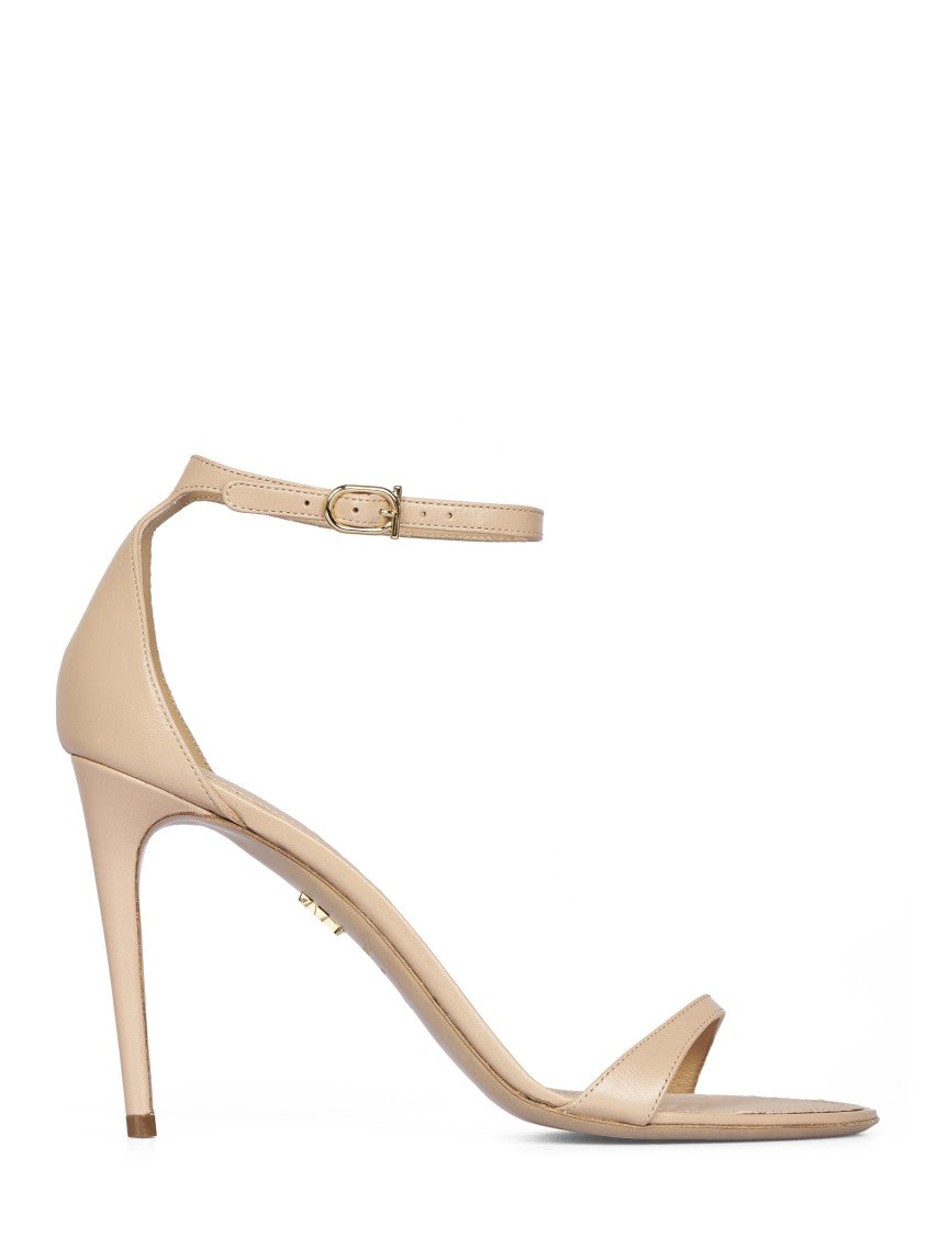 Ferragamo High Heel Sandals With Adjustable Ankle Strap