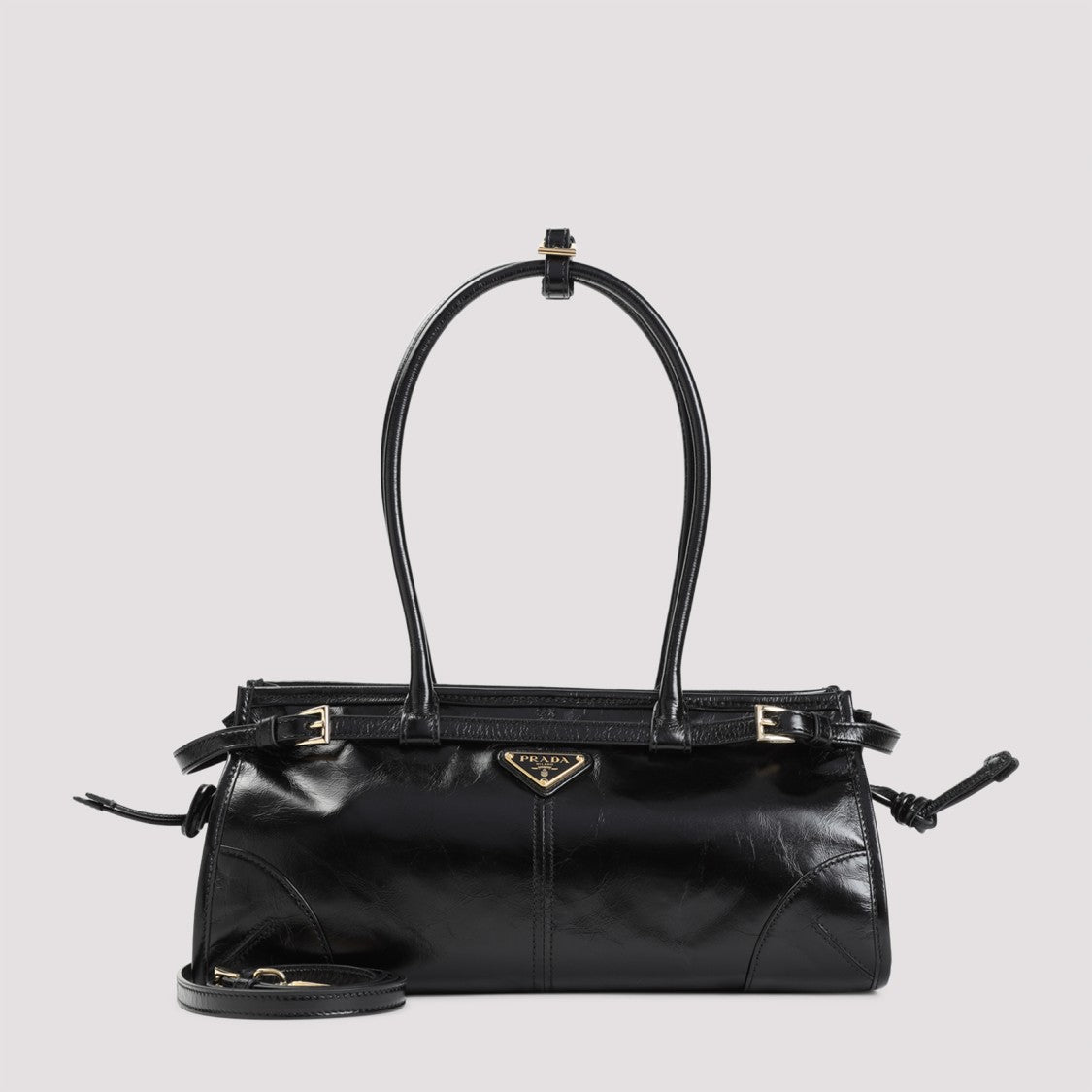 Prada Black Calf Leather Handbag
