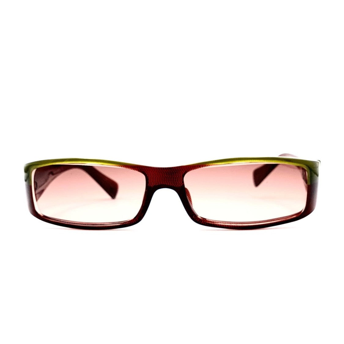 Alain Mikli Green A0641 Acetate Rectangular Sunglasses