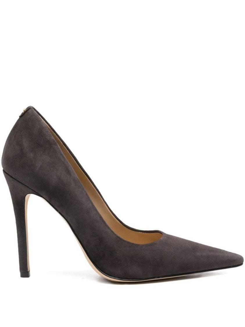 Michael Kors Mid-Heel Pumps In Goat Leather