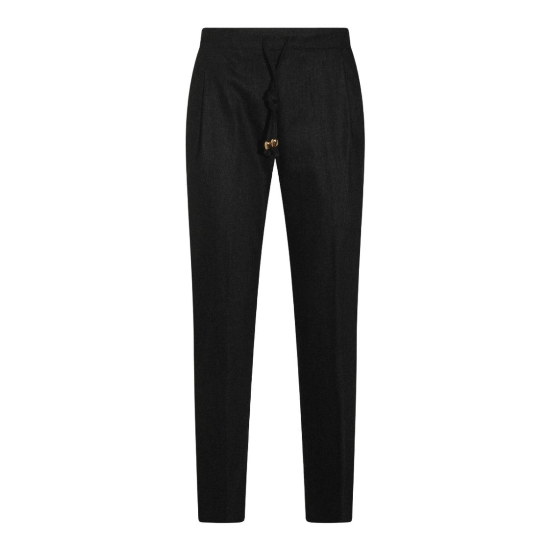 Fabiana Filippi Slim Tapered Trousers With Drawstring Detail