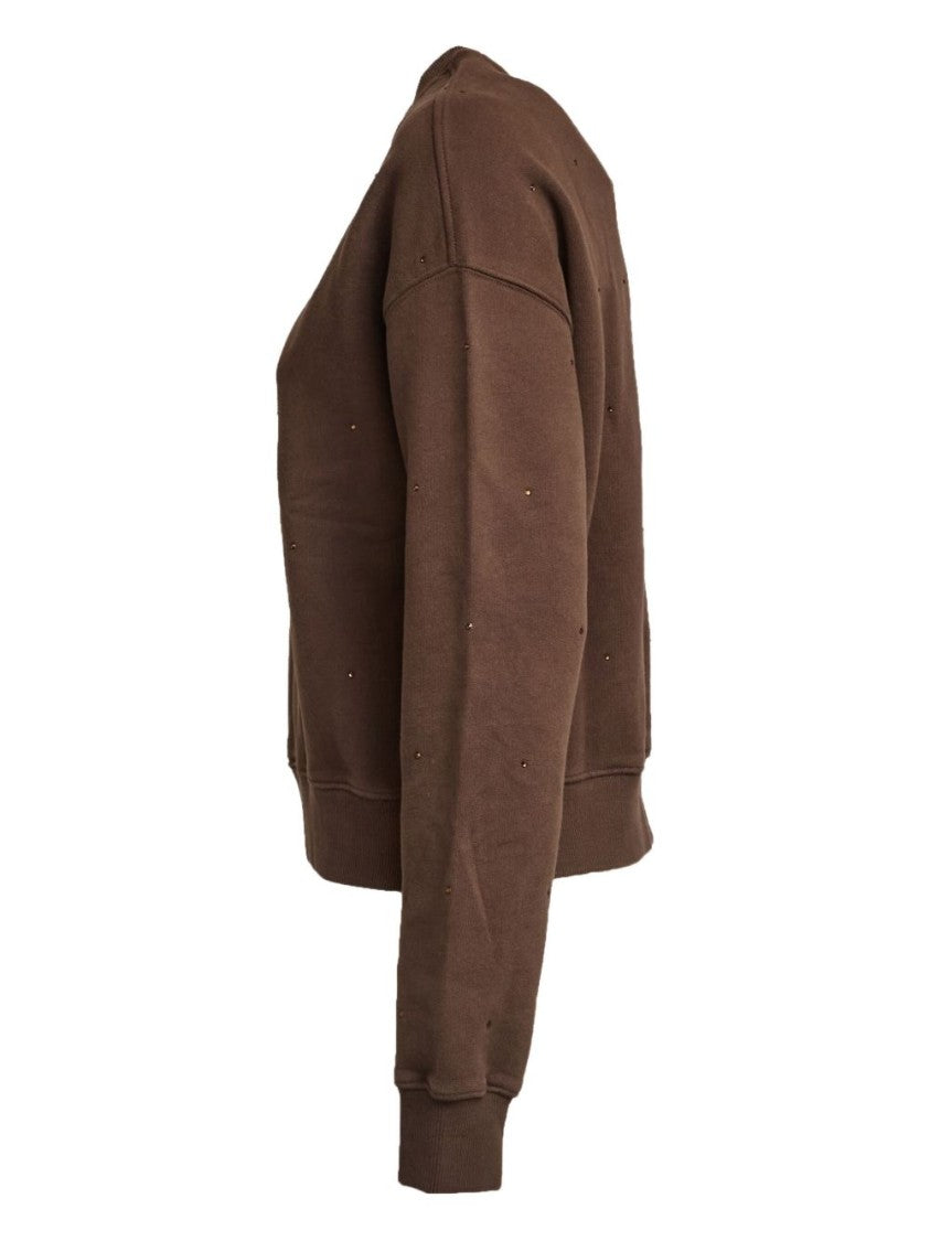 Mc2 Saint Barth Classic Brown Crew Neck Sweater