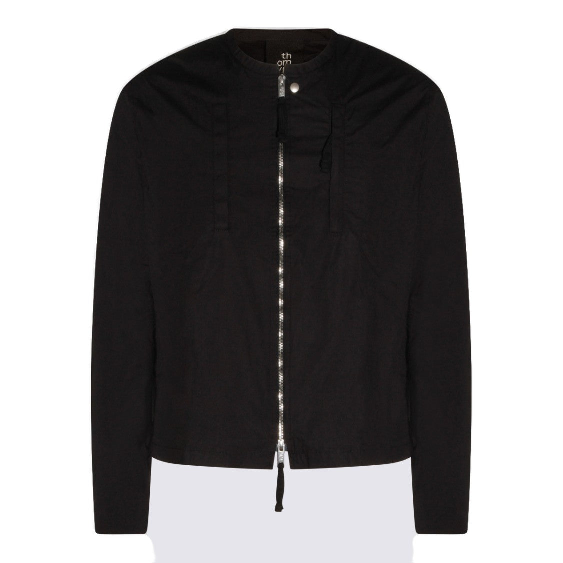 Thom Krom Black Jacket With High Collar