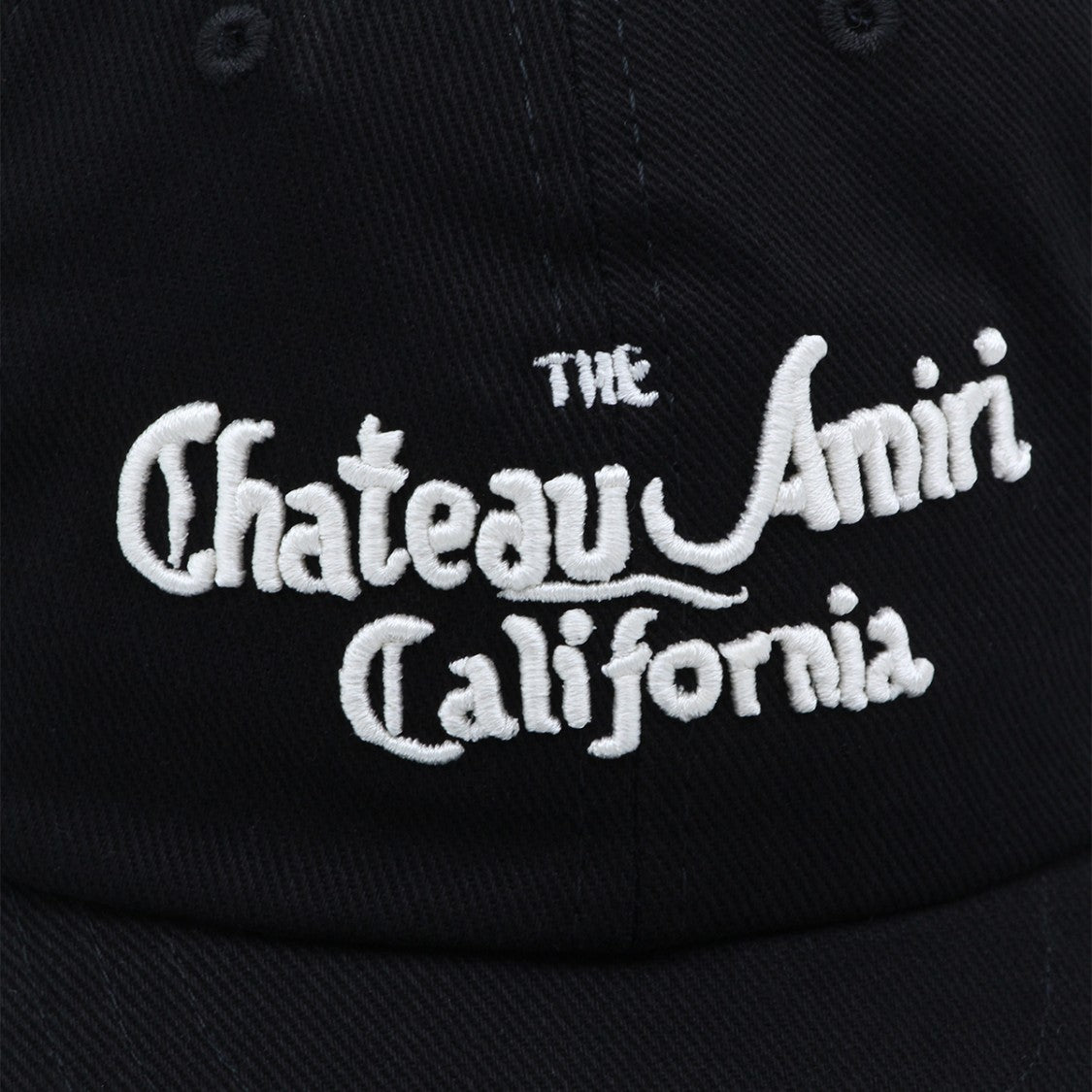 Amiri Classic Black Baseball Cap