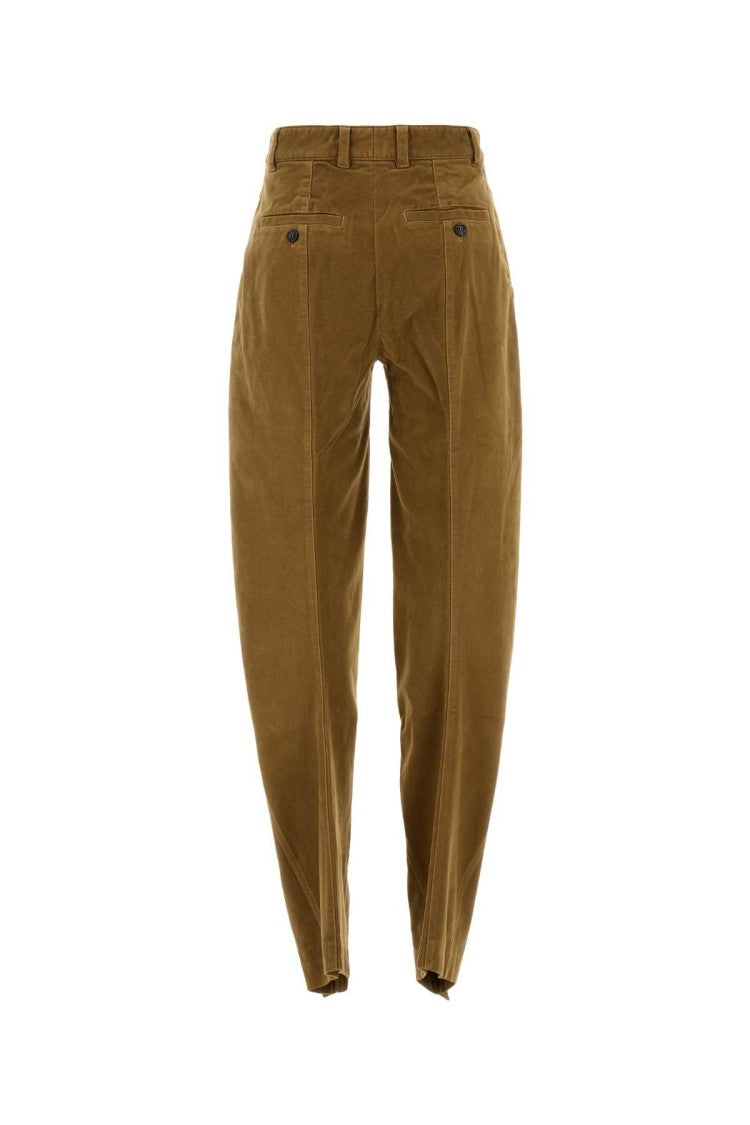Y/Project Caramel Stretch Velvet Pant