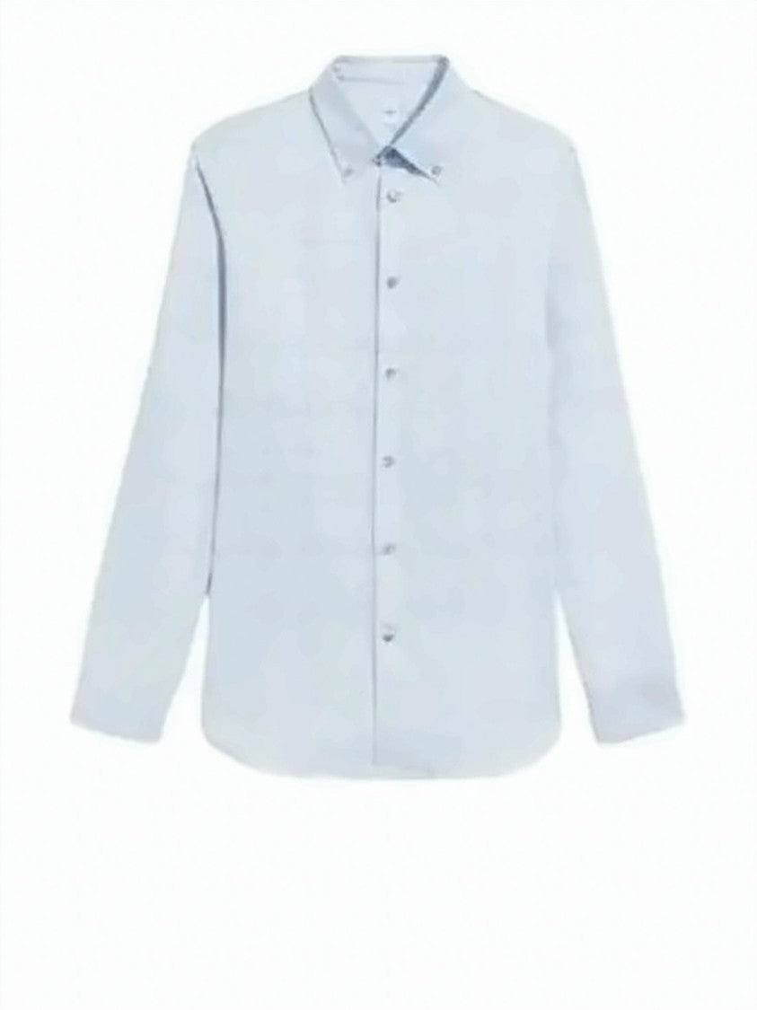 Berluti Long-Sleeve Checkered Cotton Shirt With Classic Collar