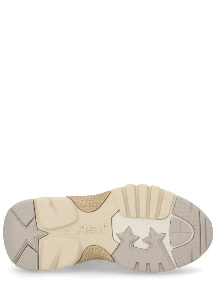 Ash Neutrals Addict Layered Suede Chunky Sneakers
