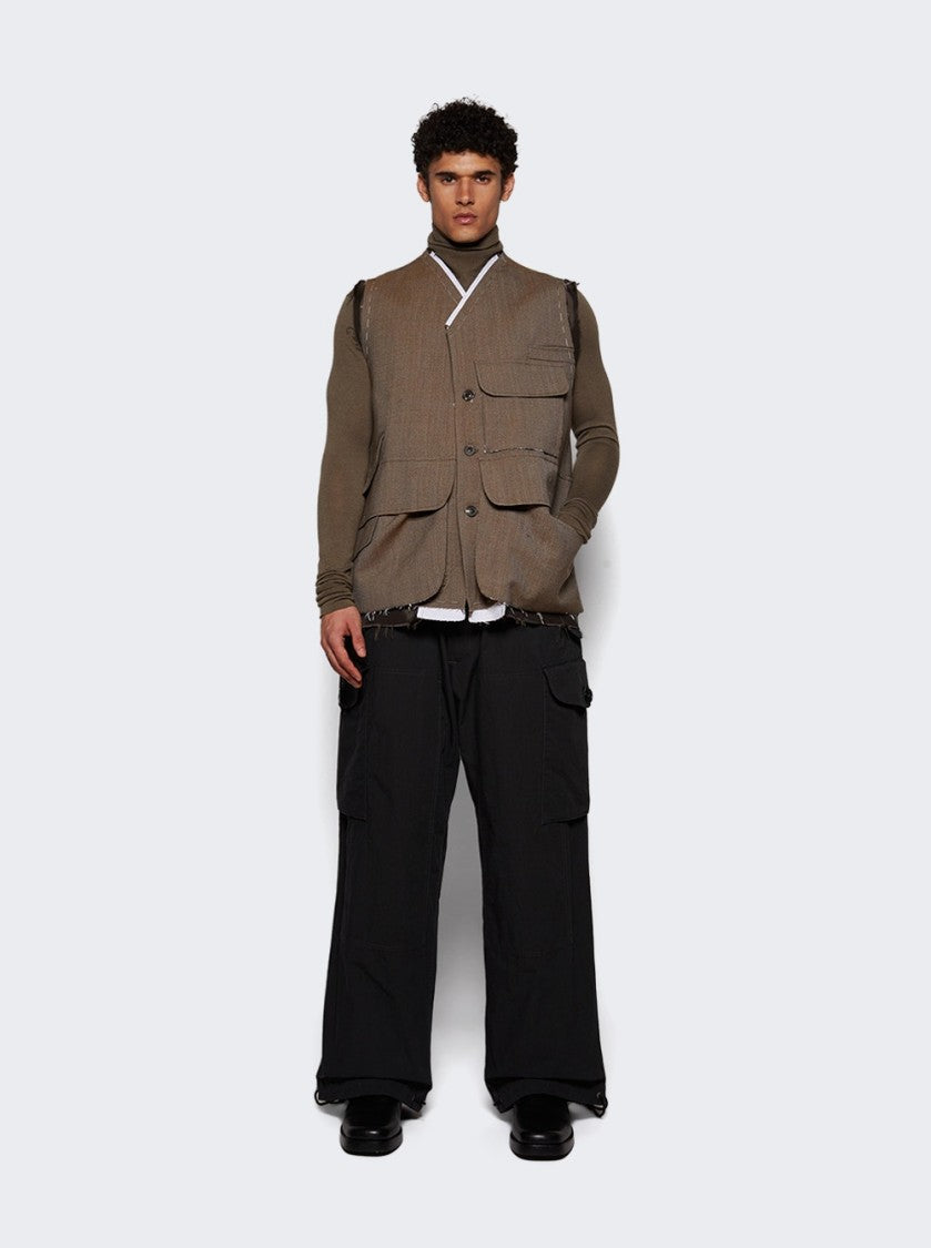 Maison Margiela Relaxed Black Pants