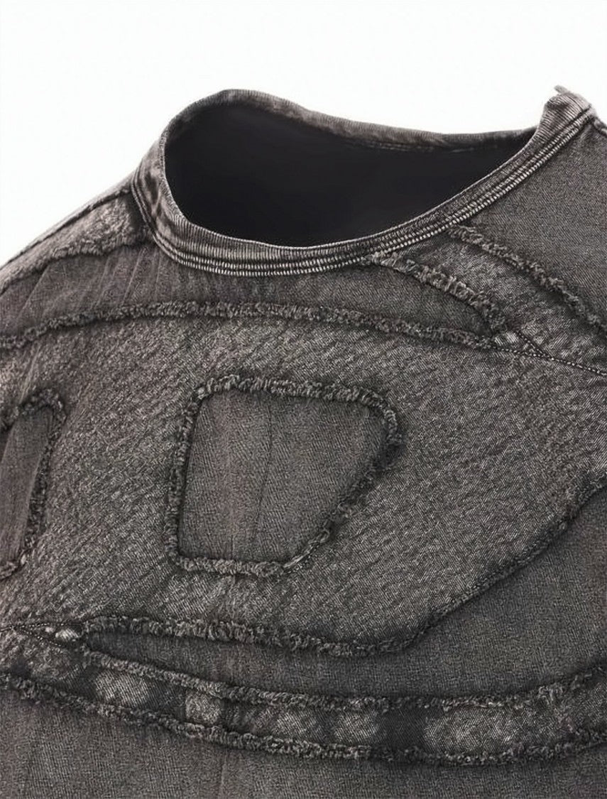 Diesel Washed Vintage Short-Sleeve T-Shirt