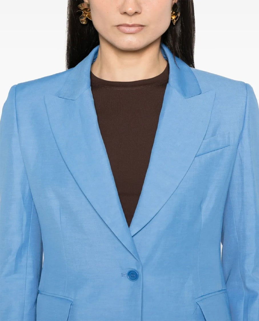 P.A.R.O.S.H. Single-Breasted Jacket With Notched Lapel