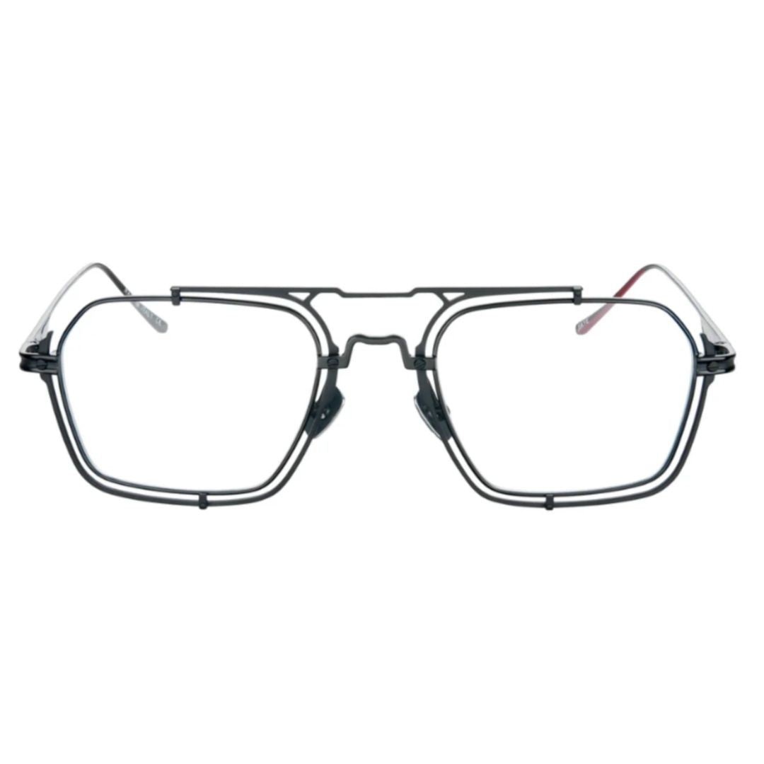 Vysen Faye Collection Fy-2 Geometric Frame Titanium Eyeglasses