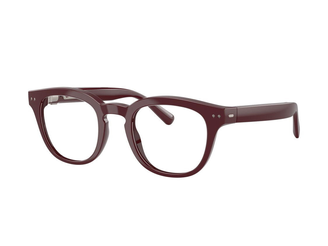 Nuance Audio 0Aw5002 Glossy Round Square Sunglasses