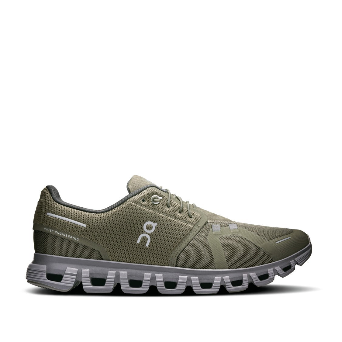 On Military Green Cloud 6 Sneakers