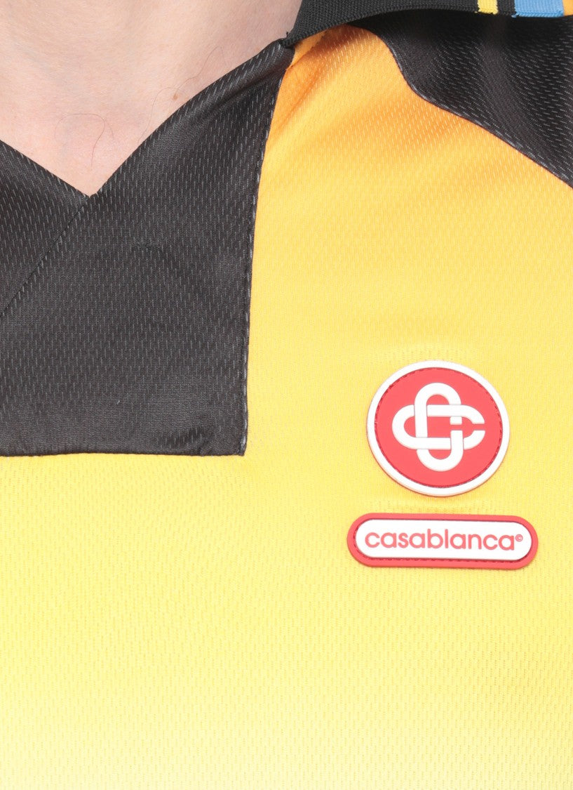 Casablanca Multicolored Gradient Pattern Activewear Jersey