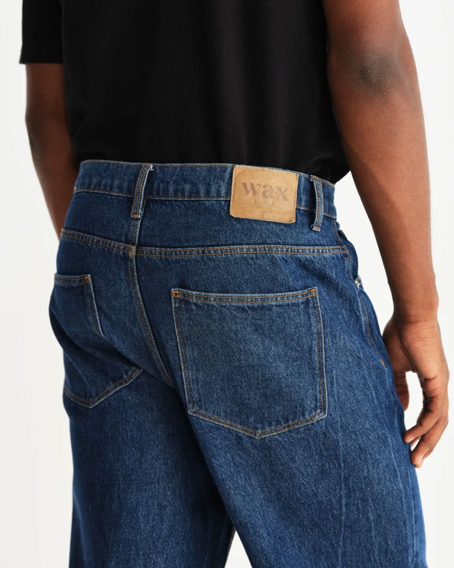 Wax London Vintage Denim Jeans With Relaxed Silhouette