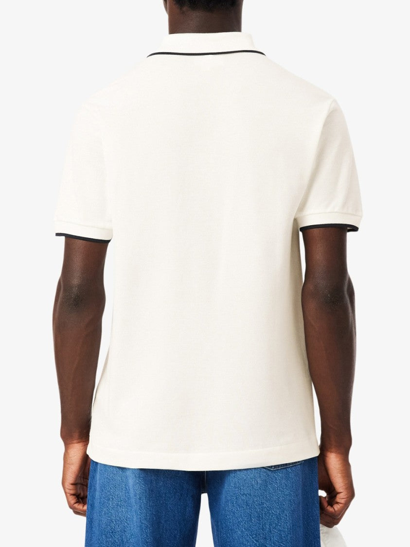 Lacoste Classic Fit Contrast-Trim Polo Shirt